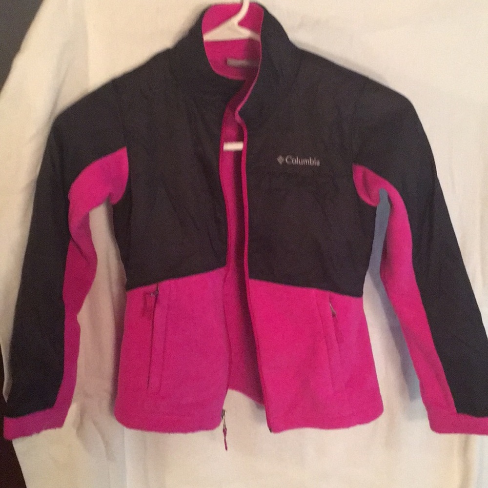 Girls Small Fleece Columbia Jacket